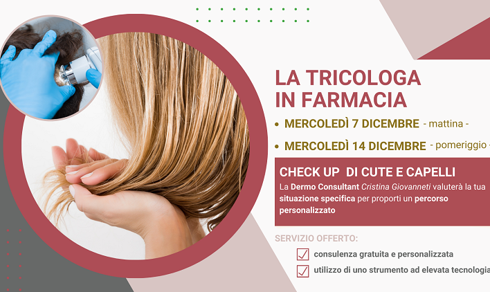 Tricologa in farmacia