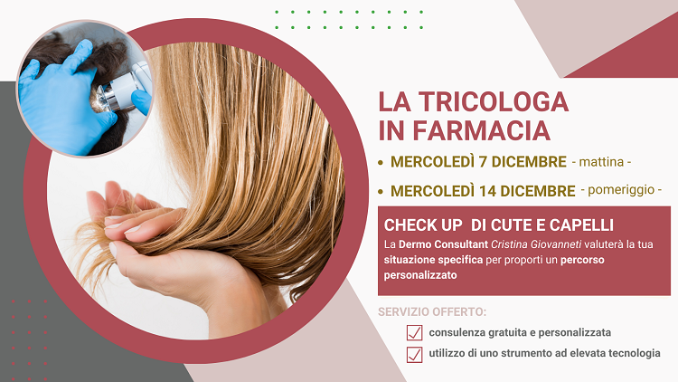 Tricologa in farmacia