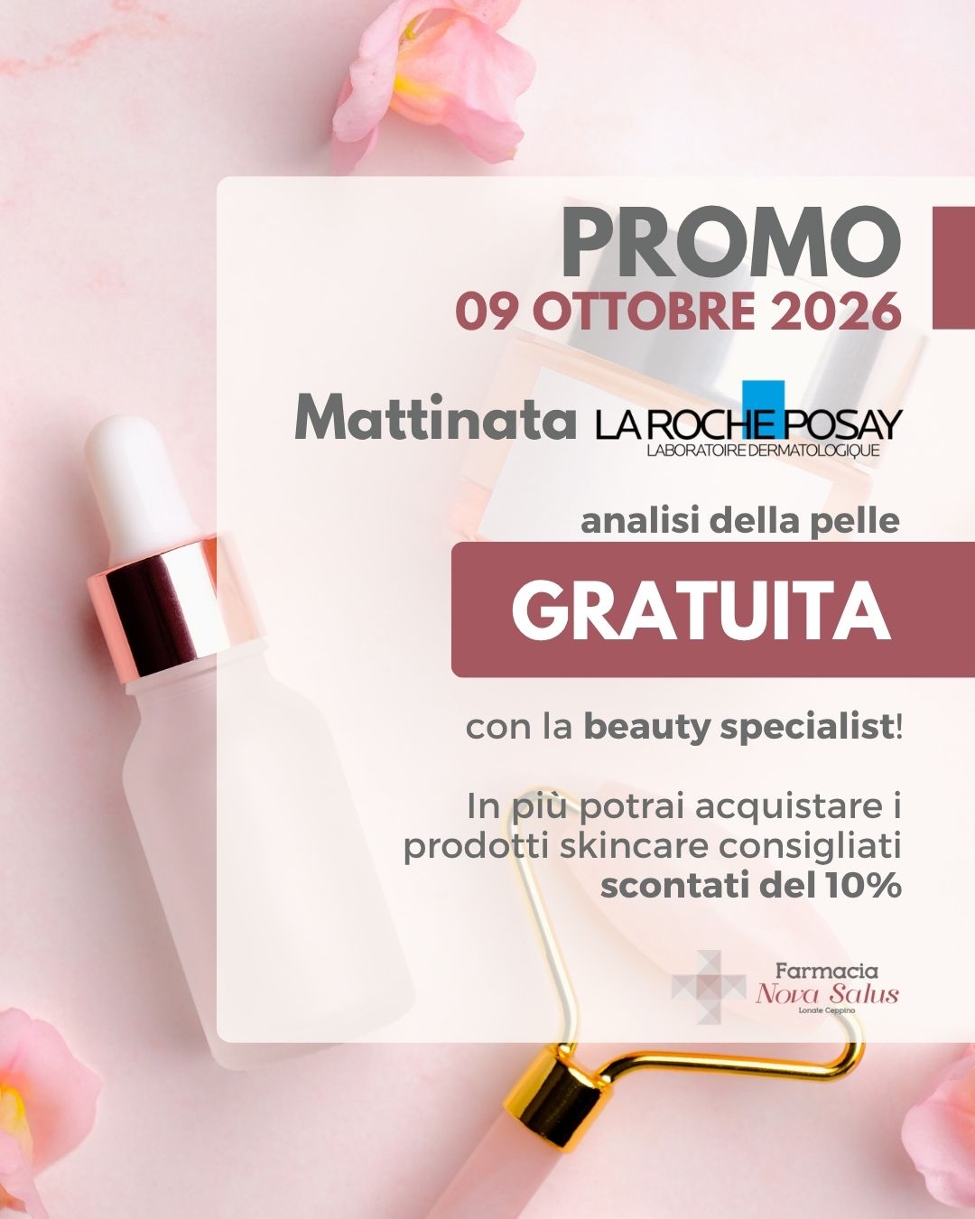 OTTOBRE 2026 PROMO LA ROCHE farmacia Nova Salus