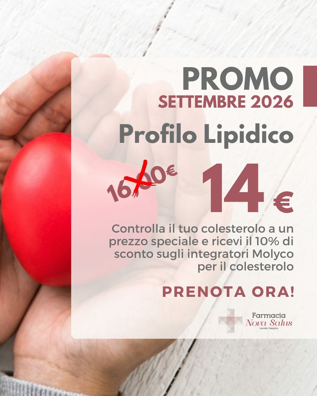 SETTEMBRE 26 profilo lipidico nova salus